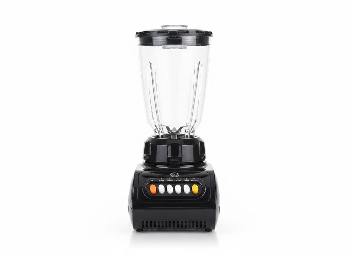 Licuadora ICM con Picatodo Plástico Negra 350W
