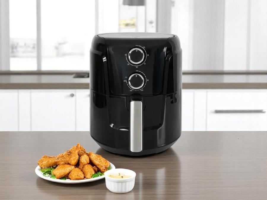 Air Fryer Kalley 4.5L Manual Negro