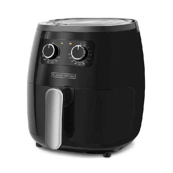 Air Fryer Black + Decker 5.7L Manual Negra - Cesta Maestra - RAM TECHNOLOGY