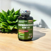 Ashwagandha KSM - 66 5500 mg Softgels – Adaptógeno de Alta Potencia - Cesta Maestra - NATURESMITH