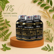 Astaxanthin x 3 Unidades – Antioxidante Marino Pack Ahorro - Cesta Maestra - NATURESMITH