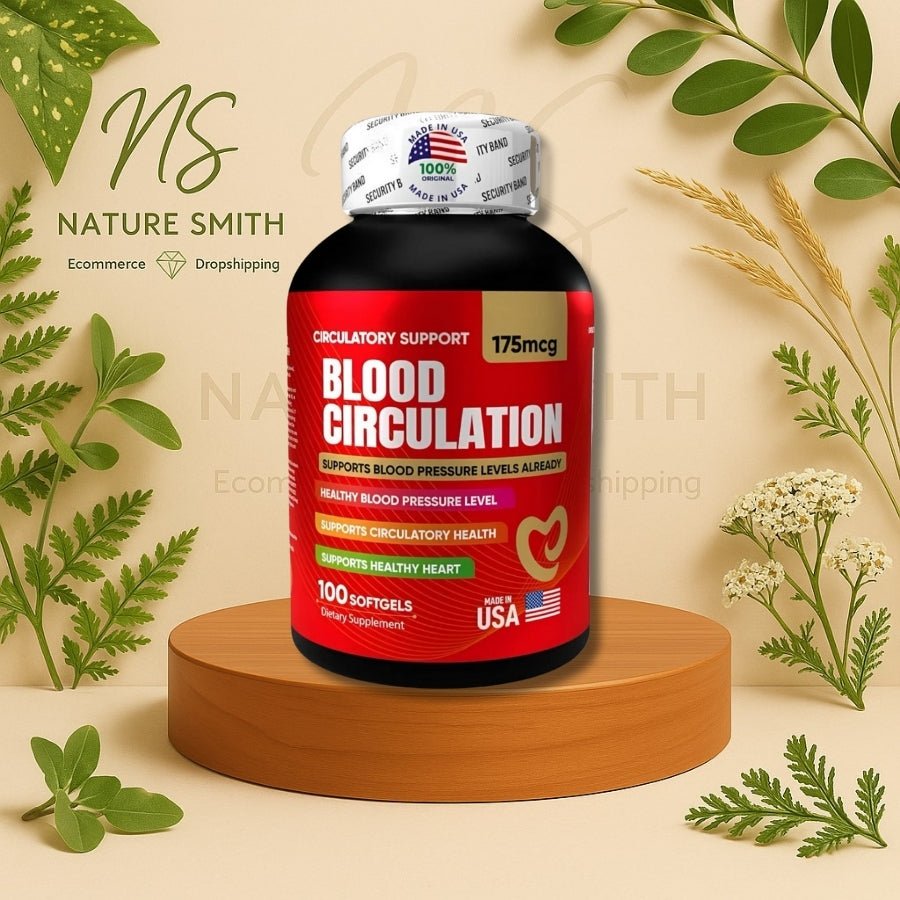 Blood Circulation – Fórmula para Circulación y Salud Vascular - Cesta Maestra - NATURESMITH