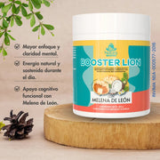 Booster Lion: Melena de León + Vitaminas | Energía y Enfoque Mental 350g - Cesta Maestra - UNMERCO
