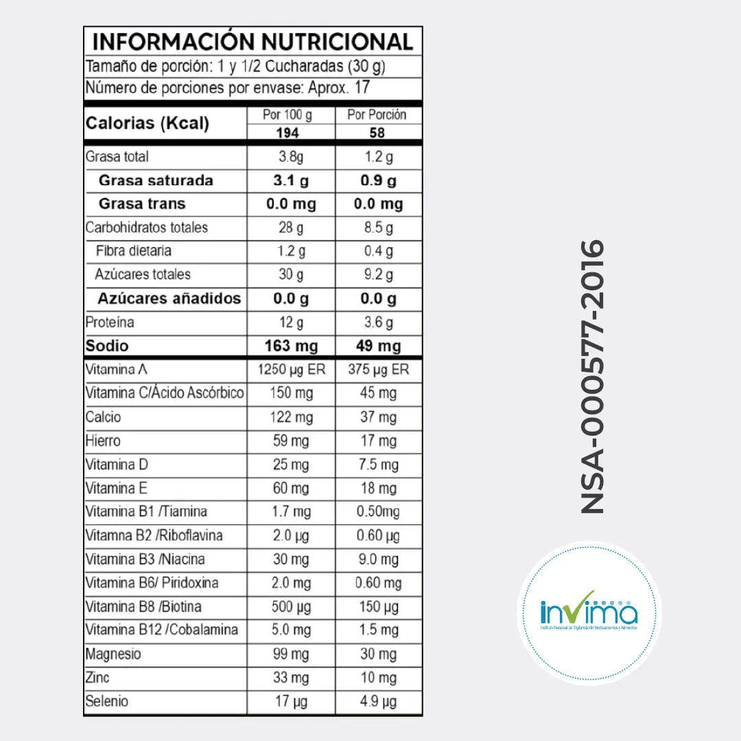 Booster Lion: Melena de León + Vitaminas | Energía y Enfoque Mental 350g - Cesta Maestra - UNMERCO