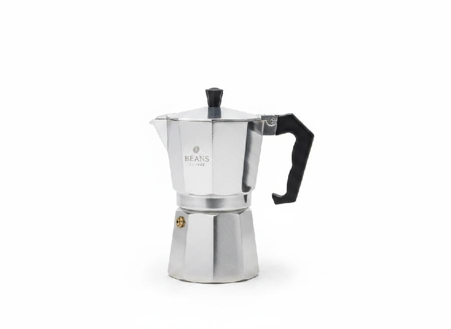 Cafetera Moka Italiana Aluminio 6 Tazas - Cesta Maestra - RAM TECHNOLOGY