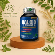 Calcio + Vitamina D3 Softgels – Huesos Fuertes e Inmunidad - Cesta Maestra - NATURESMITH