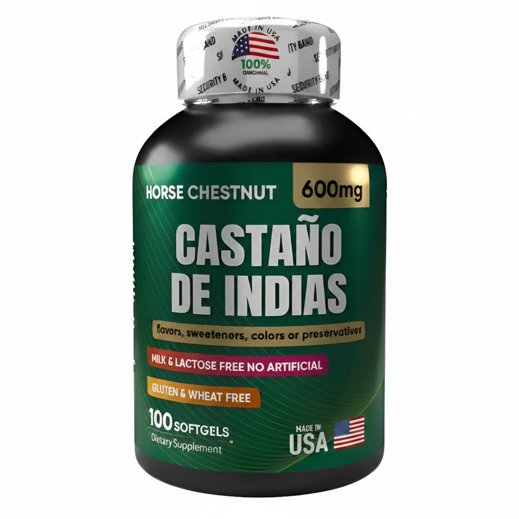 Castaño de Indias 600 mg – Circulación y Venas Sanas - Cesta Maestra - NATURESMITH