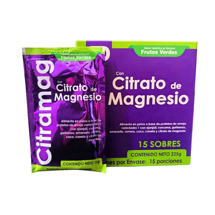 Citramag Sachet 15 gr – Citrato de Magnesio Instantáneo - Cesta Maestra - NATURESMITH