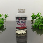 Citrato y Cloruro de Potasio y Magnesio 100 Und. – Electrolitos Completos - Cesta Maestra - NATURESMITH