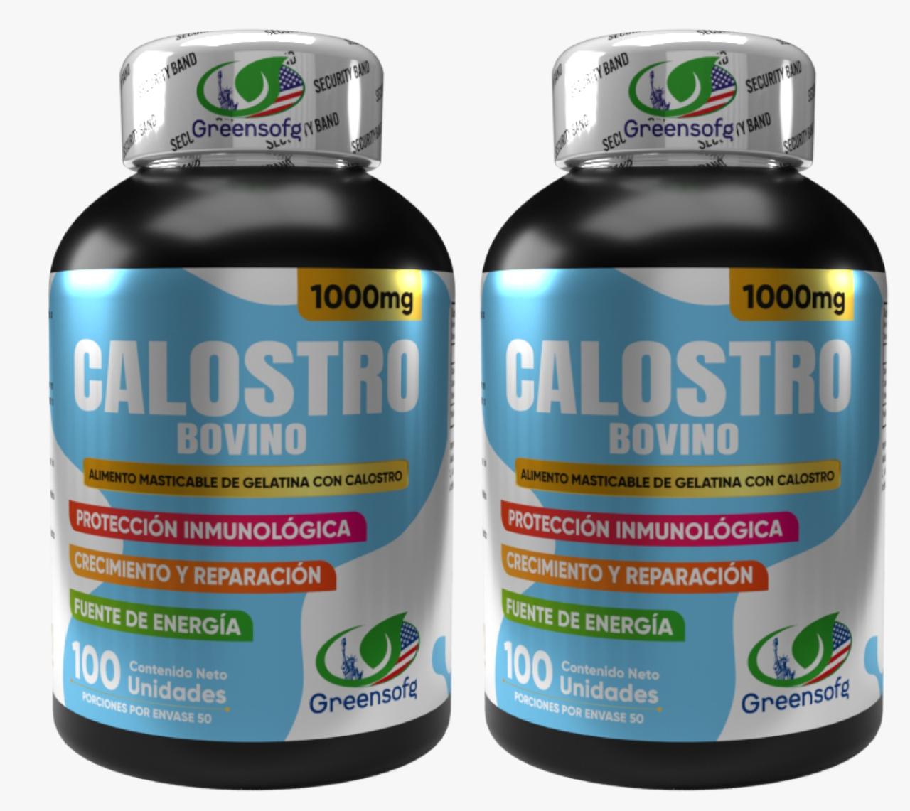 Combo Calostro Bovino 1000 mg con Invima x 2 – Inmunidad Premium - Cesta Maestra - NATURESMITH