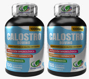Combo Calostro Bovino 1000 mg con Invima x 2 – Inmunidad Premium - Cesta Maestra - NATURESMITH