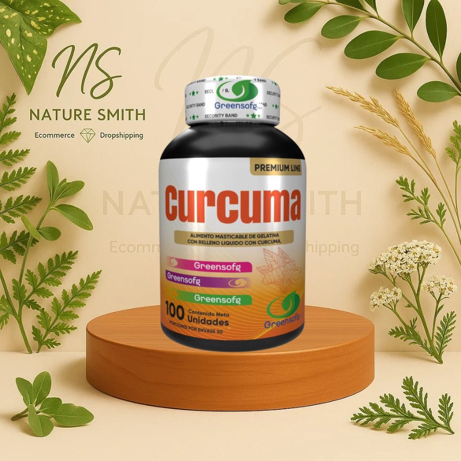 Cúrcuma Premium Softgels – Antiinflamatorio Natural y Salud Articular - Cesta Maestra - NATURESMITH