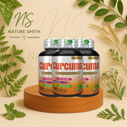 Cúrcuma Premium Softgels x 3 Unidades – Pack Ahorro Antiinflamatorio y Articulaciones - Cesta Maestra - NATURESMITH