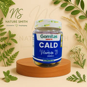 Gomas Calcio + Vitamina D3 2000 UI – Salud Ósea para Adultos - Cesta Maestra - NATURESMITH