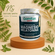 Gomas Magnesio + Melatonina Sin Azúcar – Sueño Profundo y Relajación - Cesta Maestra - NATURESMITH