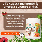 Guanda Mix 350g - Ashwagandha | Energía Natural, Control de Estrés y Vitalidad Sin Azúcar - Cesta Maestra - UNMERCO