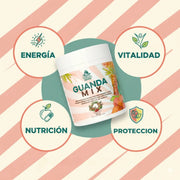 Guanda Mix 350g - Ashwagandha | Energía Natural, Control de Estrés y Vitalidad Sin Azúcar - Cesta Maestra - UNMERCO