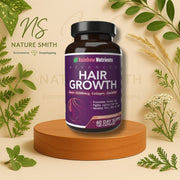 Hair Growth – Fórmula Avanzada para el Crecimiento del Cabello - Cesta Maestra - NATURESMITH