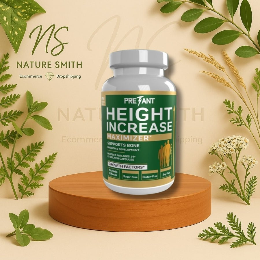 Height Increase – Suplemento para Crecimiento Óseo y Desarrollo en Adolescentes - Cesta Maestra - NATURESMITH