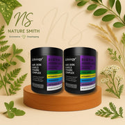 IQ Biology x 2 Unidades – Biotina 30.000 mcg + Colágeno para Cabello, Piel y Uñas - Cesta Maestra - NATURESMITH
