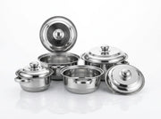 Juego de Ollas 12PCS 16-22CM - Cesta Maestra - RAM TECHNOLOGY