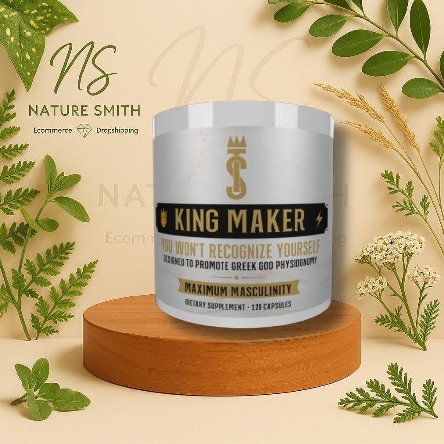King Maker – Suplemento de Vitalidad y Testosterona para Hombres - Cesta Maestra - NATURESMITH