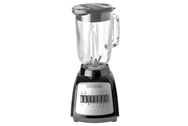 Licuadora Black + Decker Vidrio Negra 10V - Cesta Maestra - RAM TECHNOLOGY