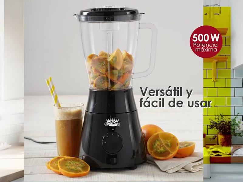 Licuadora Corona Plástico Negra Duo Practi - Cesta Maestra - RAM TECHNOLOGY
