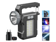 Linterna Recargable LT-012 – Iluminación Confiable - Cesta Maestra - RAM TECHNOLOGY