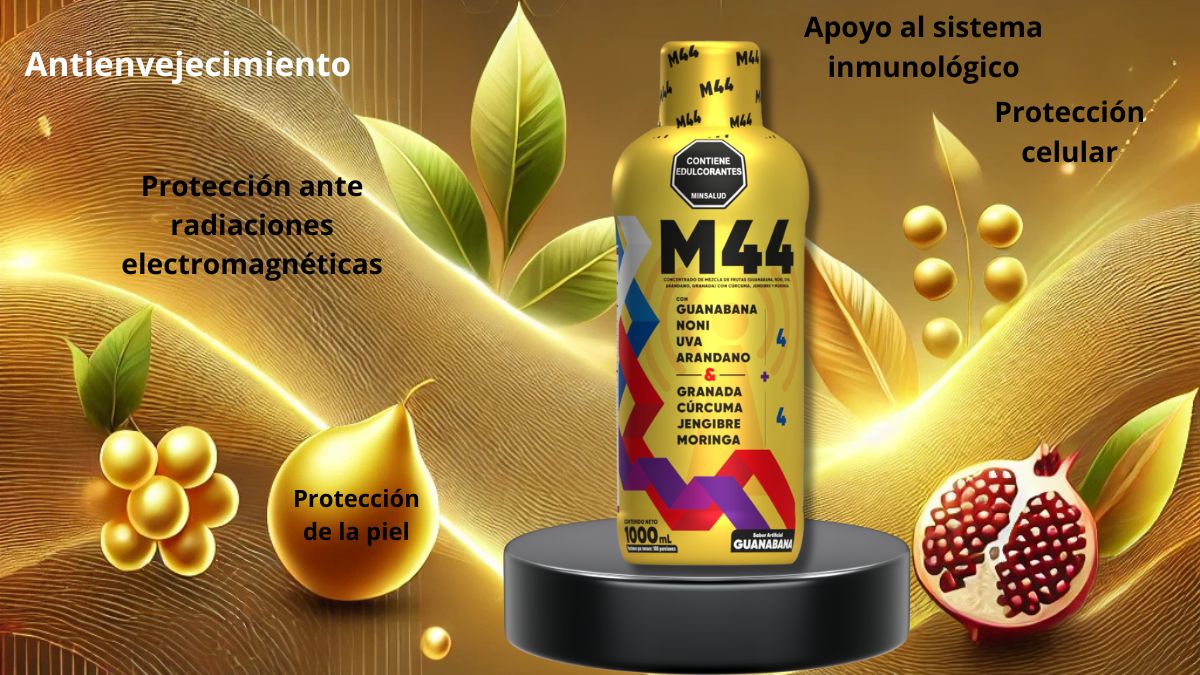 M44 Antioxidante Líquido – Protección Celular Avanzada - Cesta Maestra - NATURESMITH