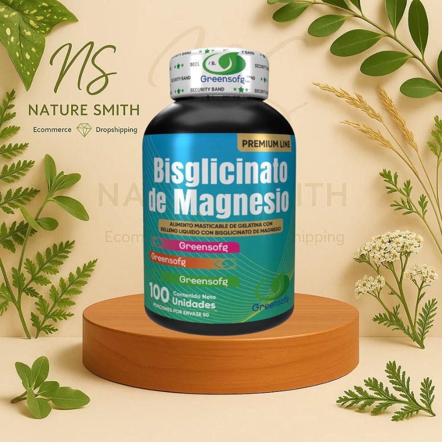 Magnesio Bisglicinato Softgels – Estrés, Sueño y Recuperación Muscular - Cesta Maestra - NATURESMITH