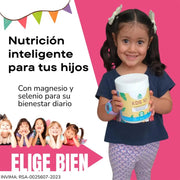 Malteada Nutricional KDS 10 para Niños - Sabor Fresa y Crema de Coco - Cesta Maestra - UNMERCO