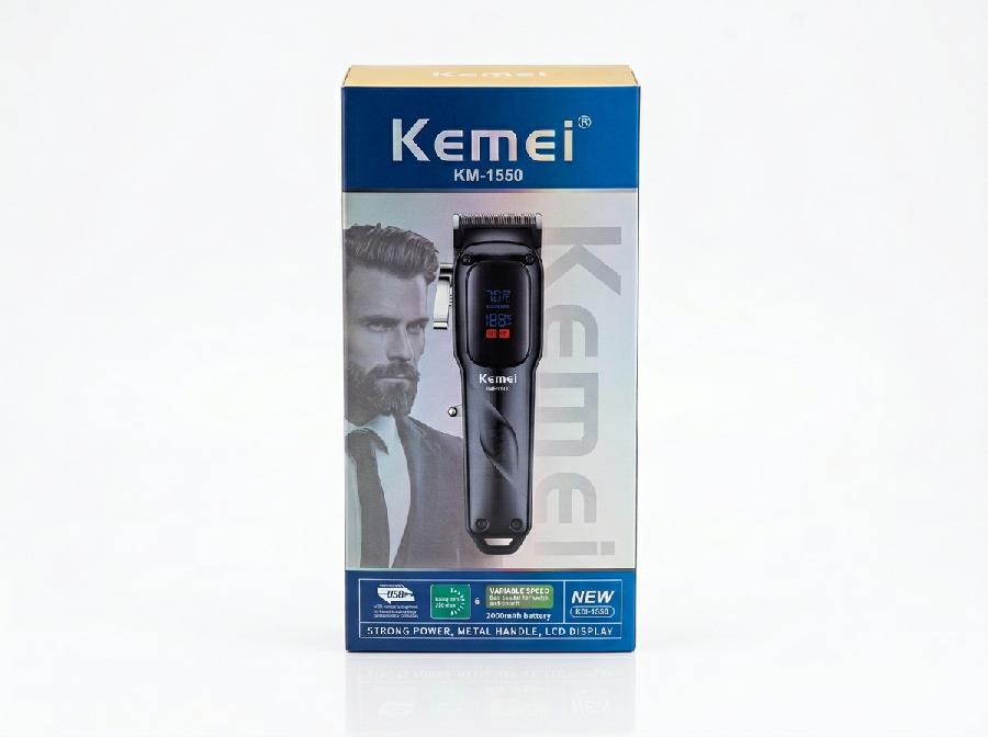 Máquina para Cortar Cabello KM-1550 - Cesta Maestra - RAM TECHNOLOGY