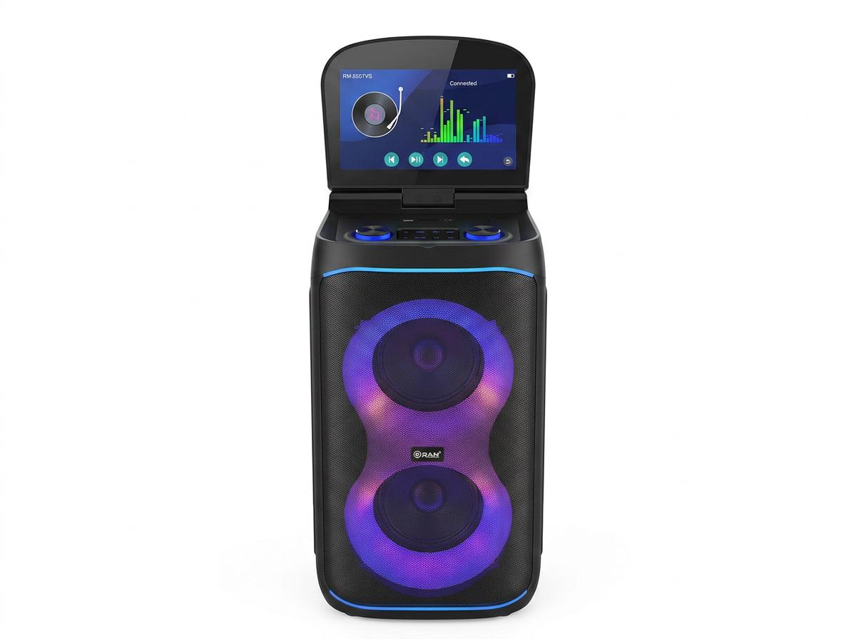 Parlante RAM 6.5" RM-2607VS con Pantalla – Video y Sonido - Cesta Maestra - RAM TECHNOLOGY