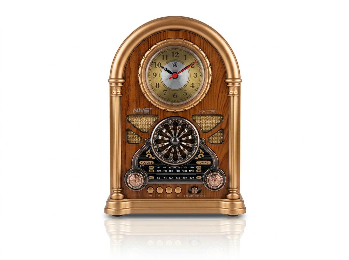 Radio Bluetooth AM FM NS7220BT – Sonido Claro - Cesta Maestra - RAM TECHNOLOGY