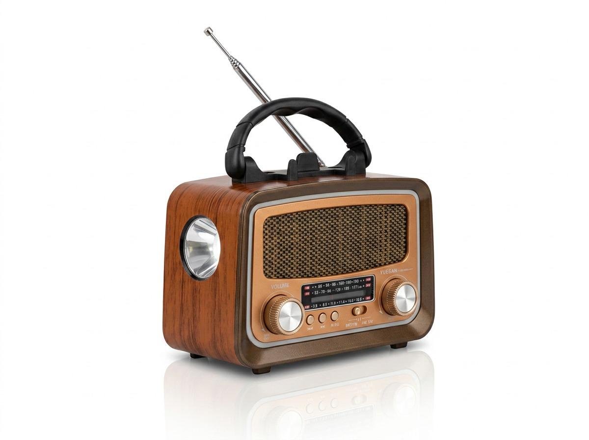 Radio Bluetooth AM FM YG-1086 Mini – Compacto y Portátil - Cesta Maestra - RAM TECHNOLOGY