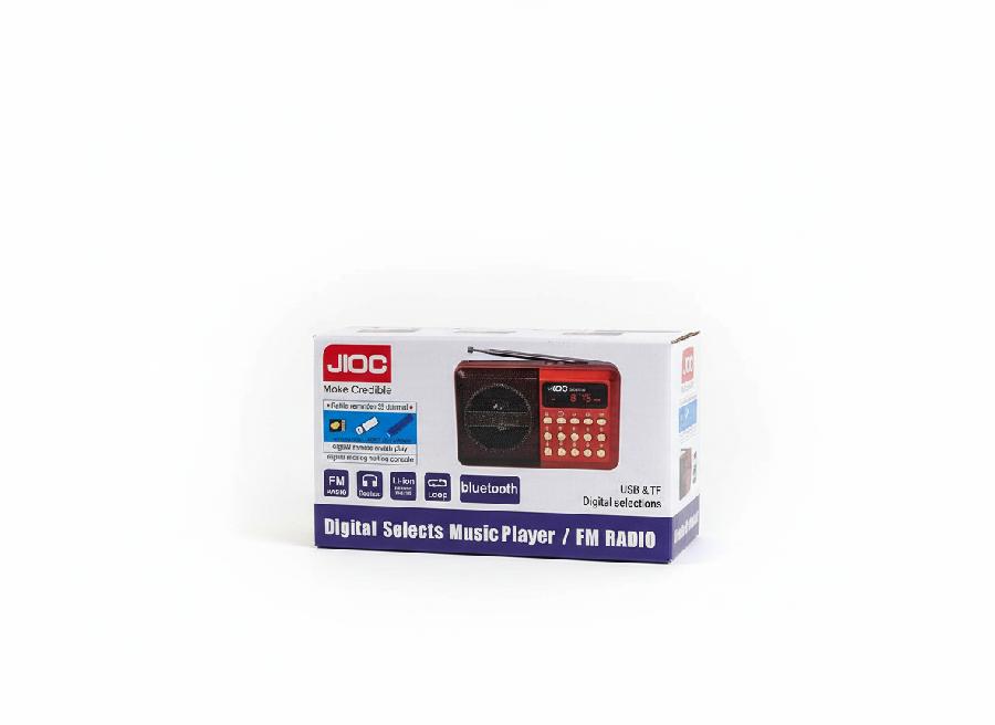 Radio Bluetooth AM/FM Portátil H011UBT – Escucha Música y Emisoras Sin Cables - Cesta Maestra - RAM TECHNOLOGY