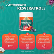 Resveratrol y Colágeno Hidrolizado Natura Trends (350g) | Anti - edad y Vitalidad - Cesta Maestra - UNMERCO