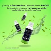 RtaFull 500ml | Complemento para Salud Digestiva y Detox Natural - Cesta Maestra - UNMERCO