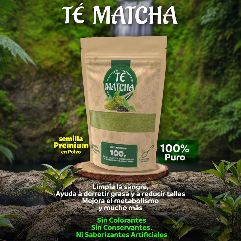 Té Matcha Premium 100 gr – Energía y Antioxidantes Naturales - Cesta Maestra - NATURESMITH