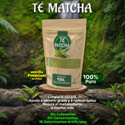 Té Matcha Premium 100 gr – Energía y Antioxidantes Naturales